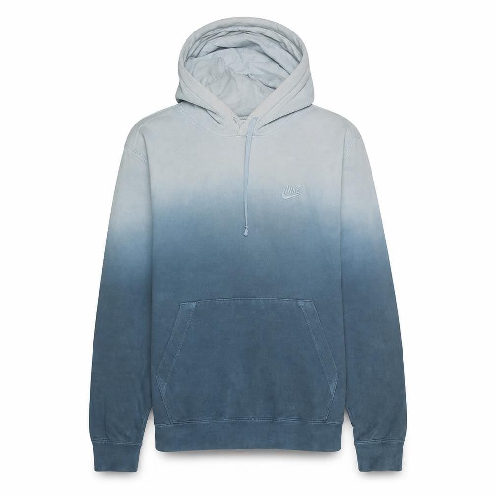 Nike Men's Blue Small Pullover Hoodie Gradient Fleece Sweatshirt