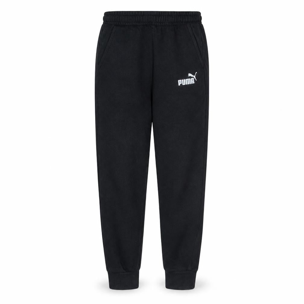 Puma Men's Black Jogger Sweatpants Size S Fleece Regular Fit