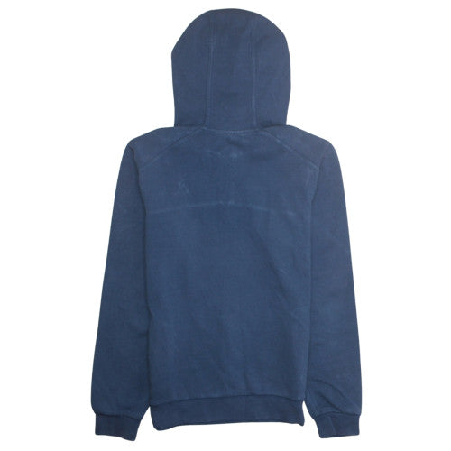 Le Coq Sportif Men's Blue XS Pullover Hoodie with Logo 1/4 Zip