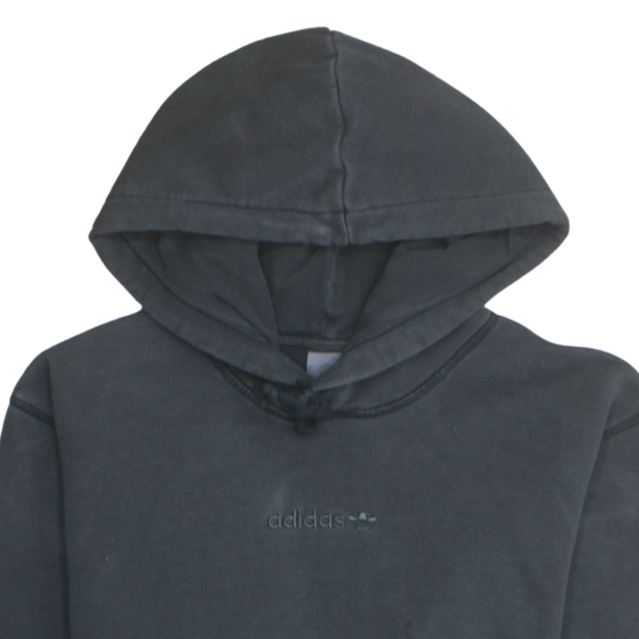 Adidas Men’s Black XS Pullover Hoodie Sweatshirt Logo Fleece