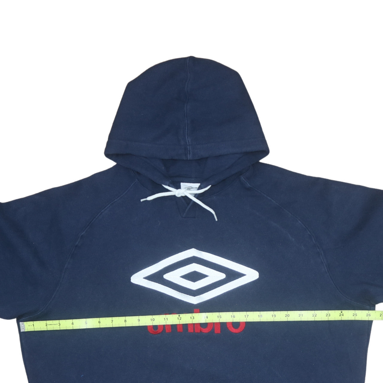 Umbro Womens Navy XXL Pullover Hoodie with Logo and Kangaroo Pocket