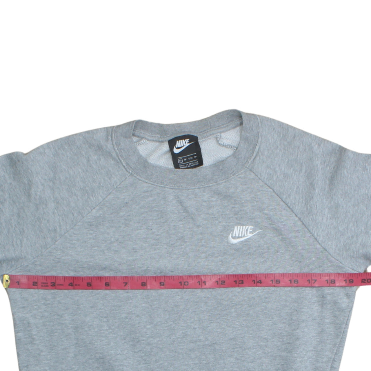 Nike Womens Grey XS Pullover Sweatshirt Crew Neck Jumper