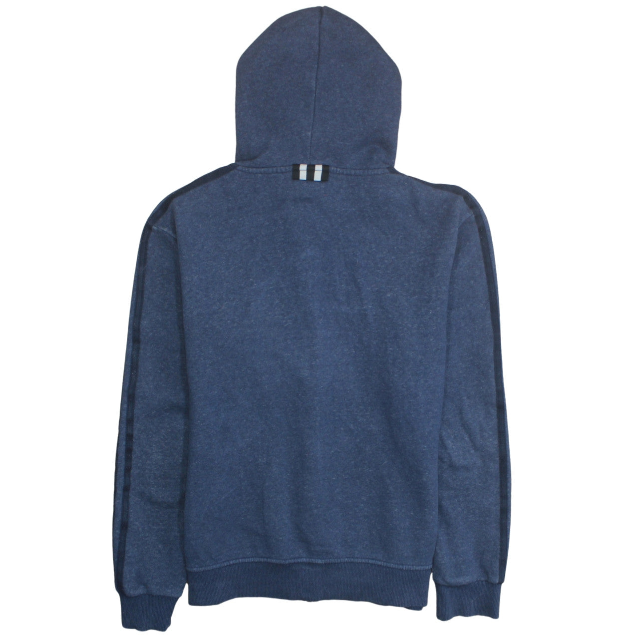 Adidas Men's Blue Full Zip Hoodie Size M Sportswear Fleece