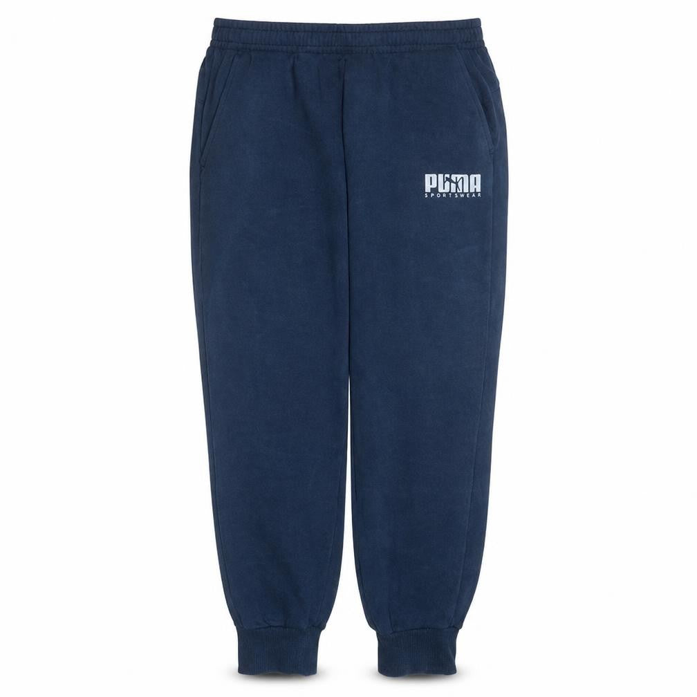 Puma Men’s Blue Fleece Jogger Sweatpants XL Activewear