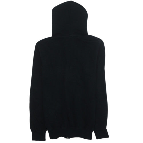 Nike Men's Black Full Zip Hoodie Size M Fleece Sweatshirt