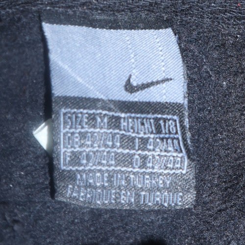 Nike Men's Black Full Zip Hoodie Size M Fleece Sweatshirt