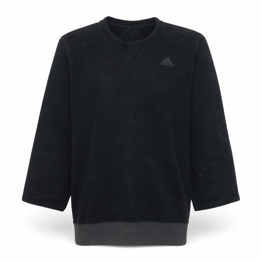 Adidas Men's Black Fleece Pullover Sweatshirt Size M