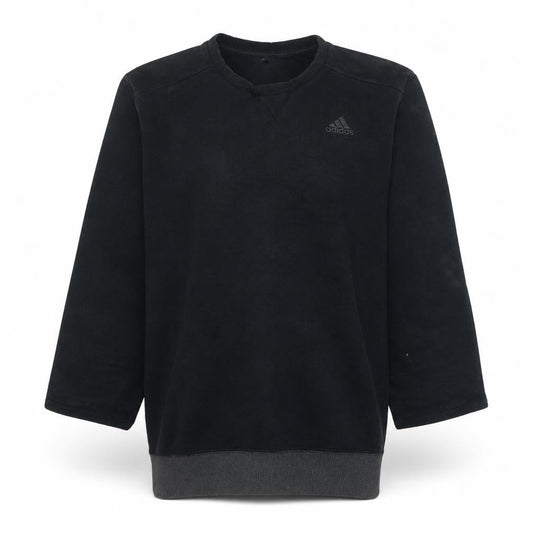 Adidas Men's Black Fleece Pullover Sweatshirt Size M