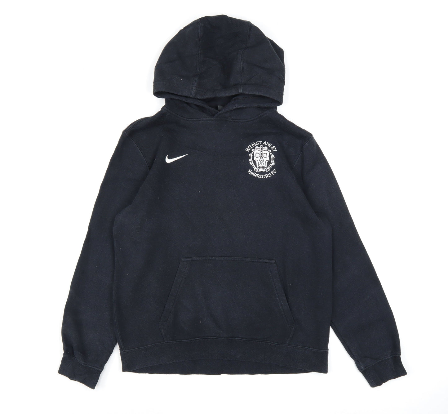 Nike Boys Black XL Pullover Hoodie Fleece Football Sportswear