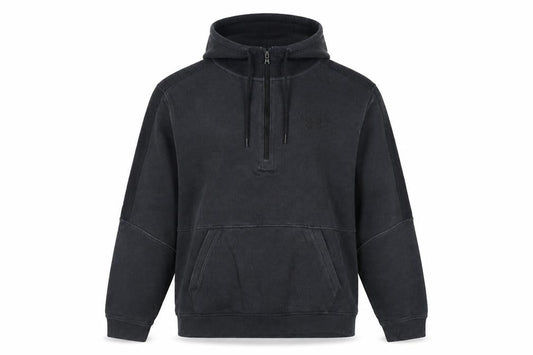 Under Armour Men's Black L 1/4 Zip Pullover Hoodie