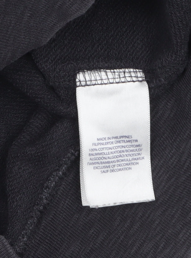 Ralph Lauren Men’s Black Full Zip Hoodie Size M Cotton Logo Sweatshirt