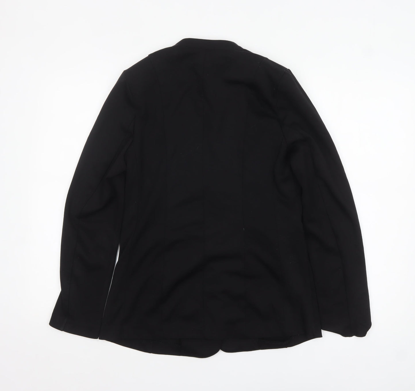 Very Women’s Black Single-Breasted Blazer UK 12 Classic Fit