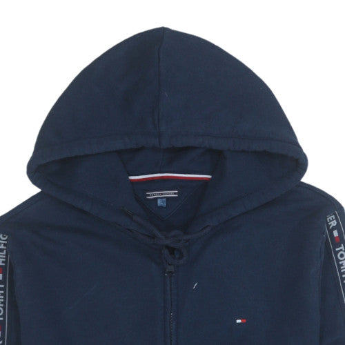 Tommy Hilfiger Men's Blue Full Zip Hoodie Size M Regular Fit