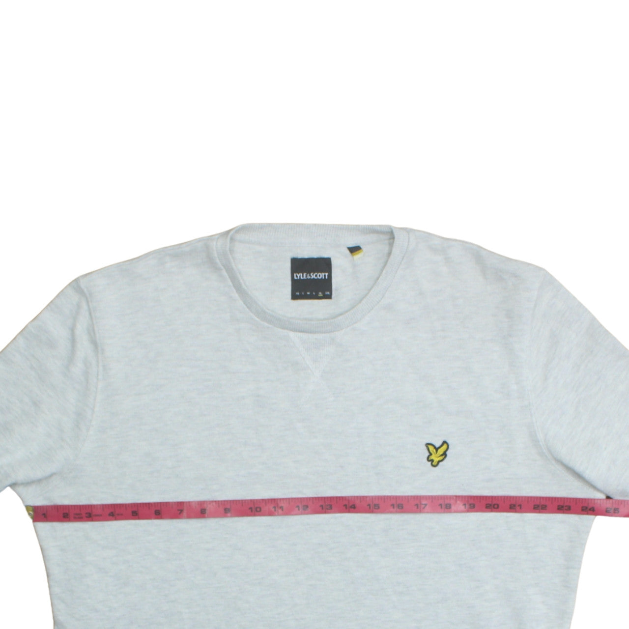 Lyle & Scott Men’s Grey XL Crew Neck Pullover Sweatshirt