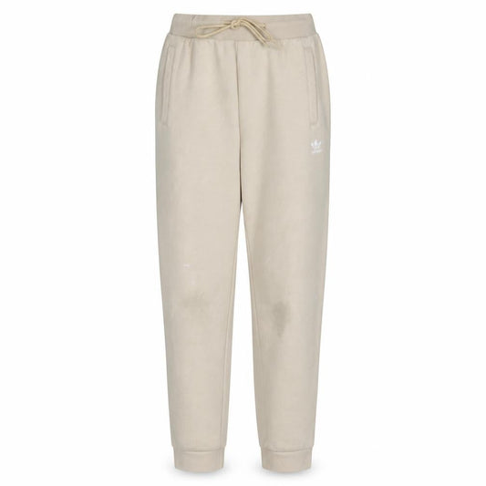 Adidas Women's Beige Jogger Sweatpants Size 10 Casual Fleece