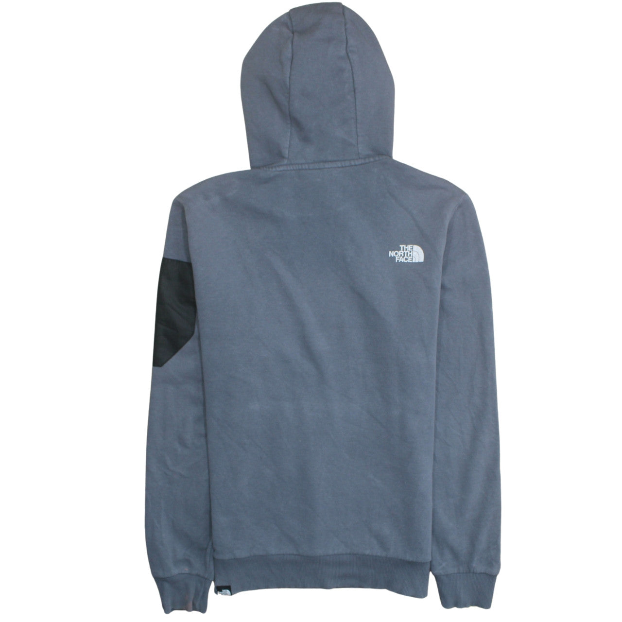 The North Face Men's Blue Pullover Hoodie M Hooded Logo Pocket