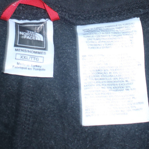 The North Face Men's Black 2XL Fleece Sweatpants Tapered Fit