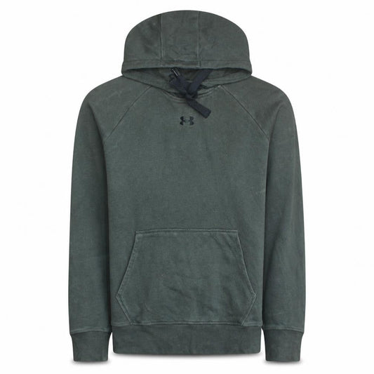 Under Armour Men's Green Pullover Hoodie Size M Relaxed Fit