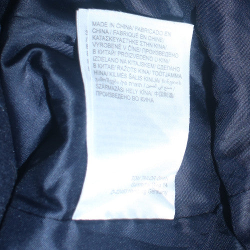 Tom Tailor Denim Men's Blue Grey Varsity Jacket Size M