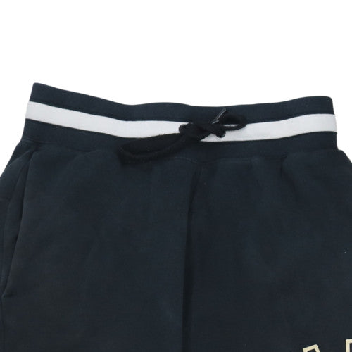 Nike Women’s Black Jogger Sweatpants S Fleece Drawstring Logo Tapered