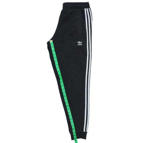 Adidas Men Black Joggers M Regular Fit Cotton Blend Sports Trousers