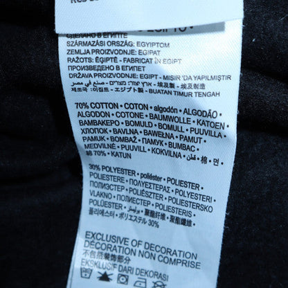 Additional view of Levi's boys’ black crew neck pullover sweatshirt 16 years cotton blend