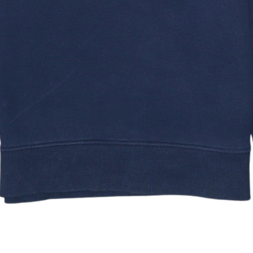 Tommy Hilfiger Boys Navy Blue Crew Neck Cotton Sweatshirt Size 164