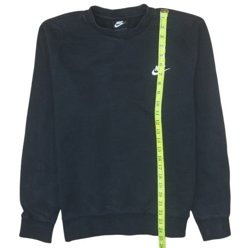 Nike Men's Black Crew Neck Pullover Sweatshirt Size S