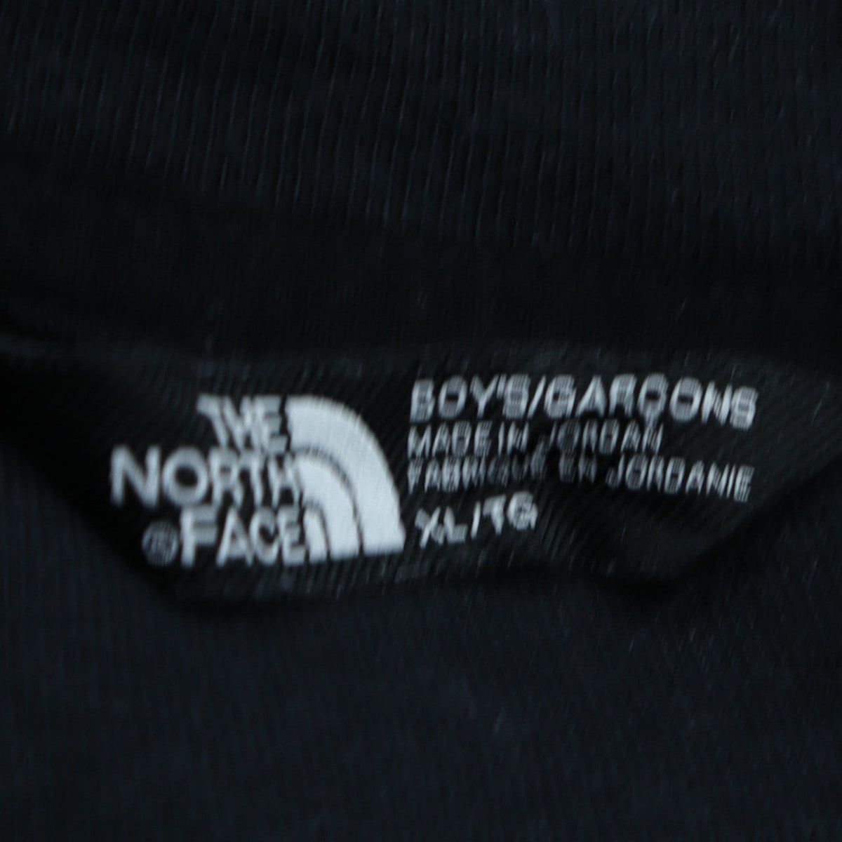 The North Face Boys Black XL Pullover Fleece Sweatshirt Crew Neck