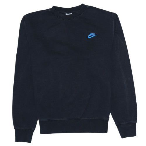 Nike Men's Black Crew Neck Pullover Sweatshirt Size S