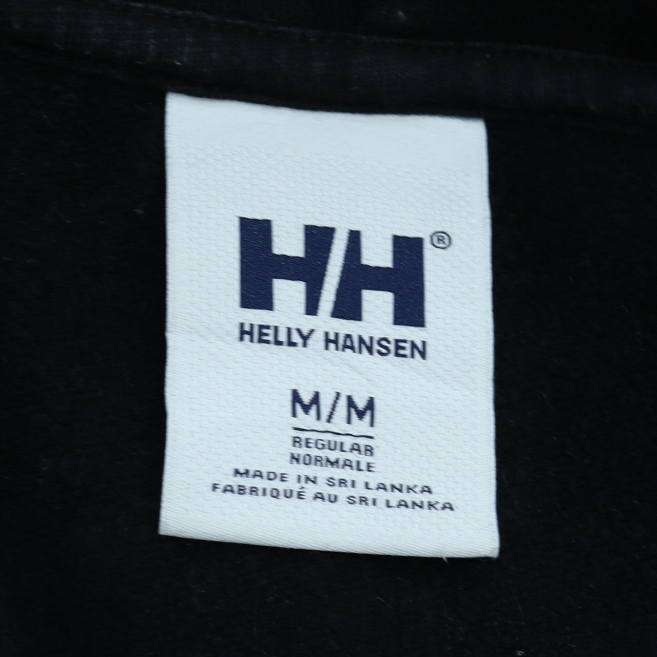 Helly Hansen Men's Black Pullover Hoodie Size M Regular Fit