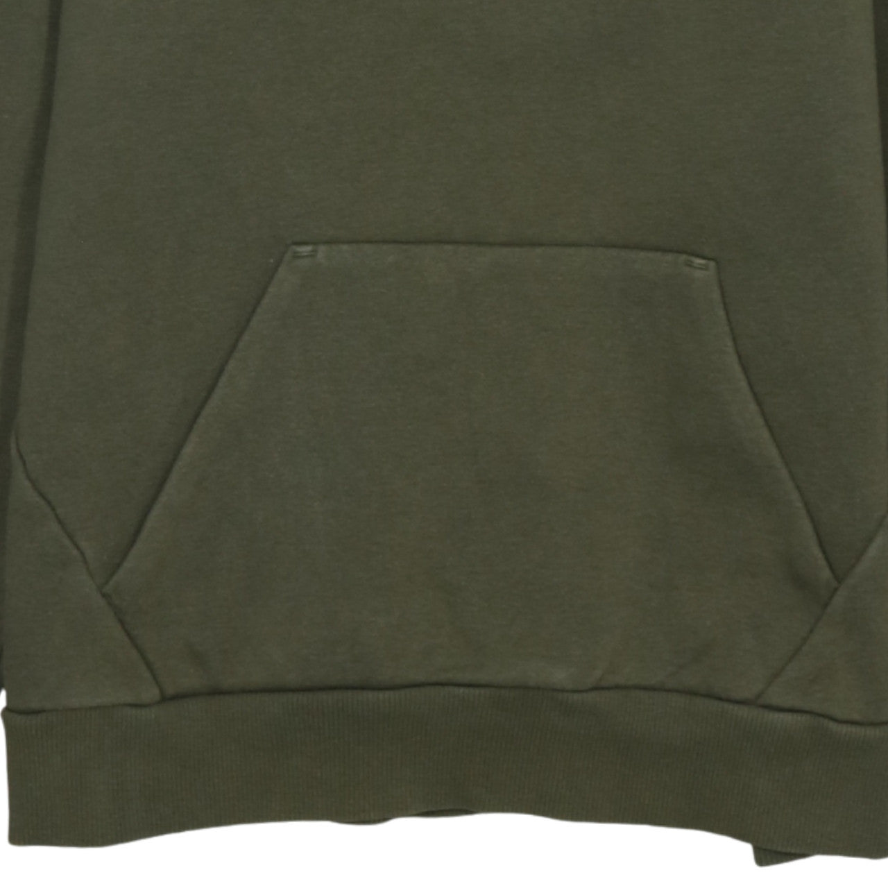 Puma Womens Green Pullover Hoodie Size 14 Logo Print Casual