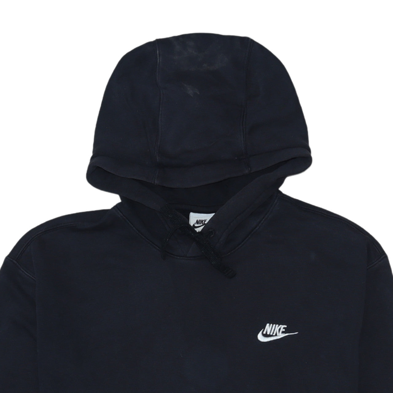 Nike Men's Black Pullover Hoodie Size M Fleece Sportswear
