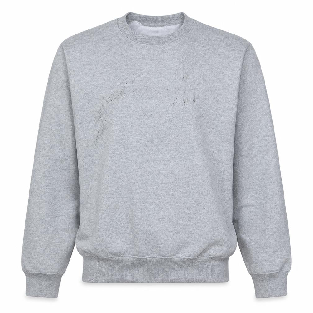 Famora Men’s Grey Small Pullover Crew Neck Sweatshirt