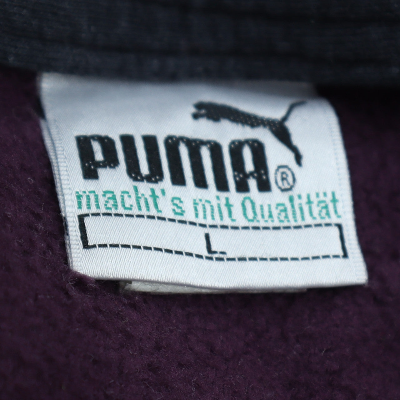 Puma Women’s Purple Crew Neck Pullover Sweatshirt Size L