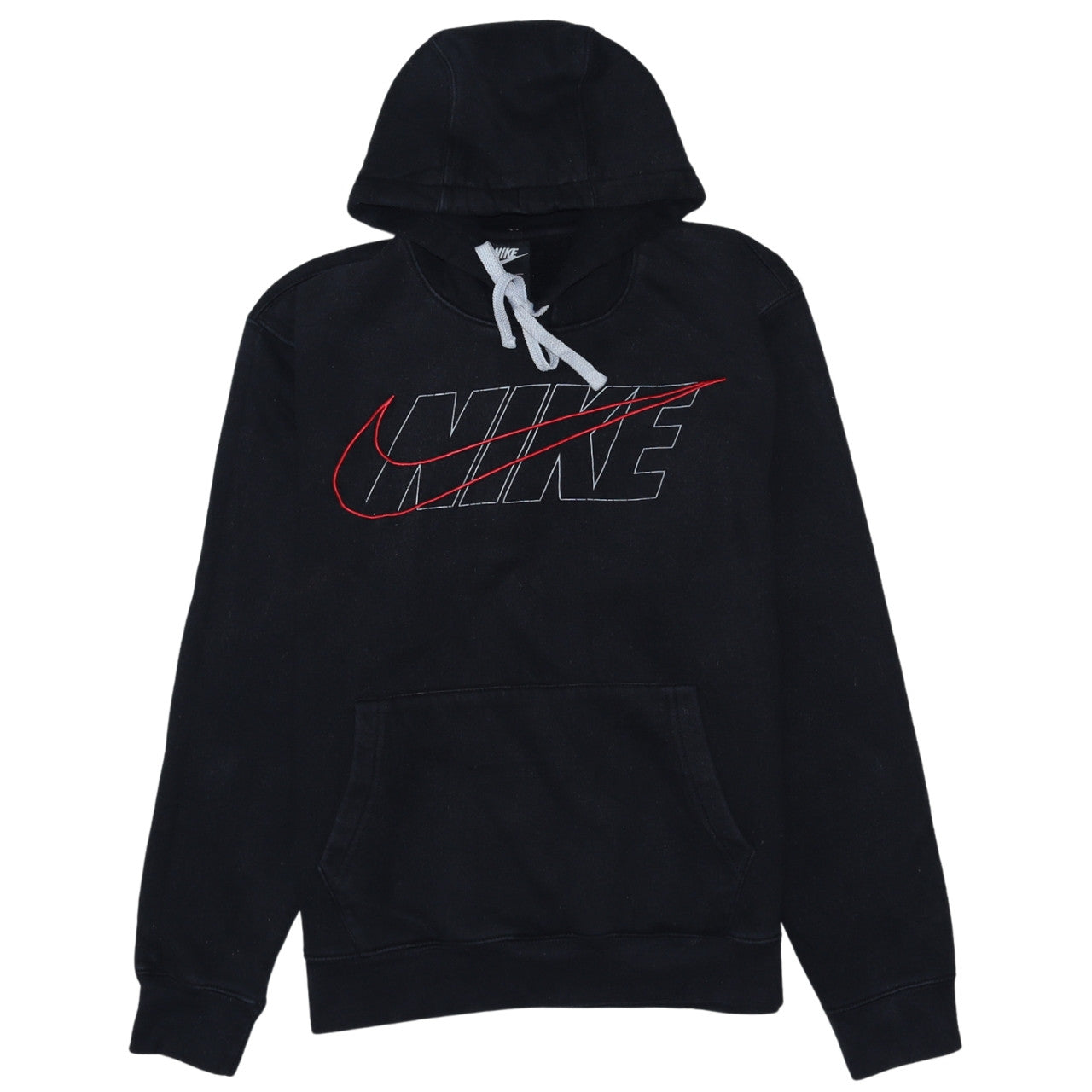 Nike Men's Black Pullover Hoodie M Graphic Logo Sportswear
