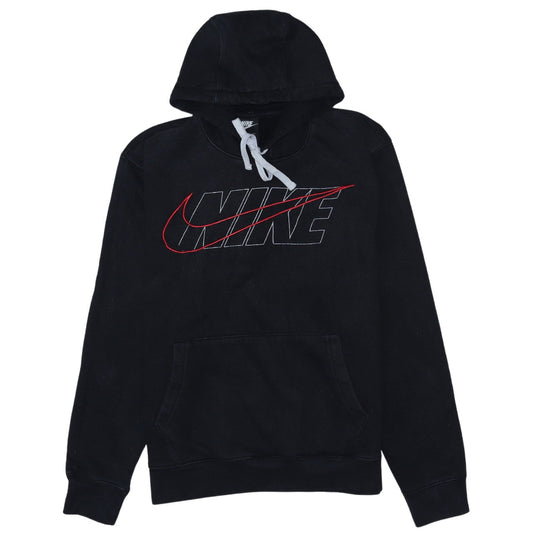 Nike Men's Black Pullover Hoodie M Graphic Logo Sportswear
