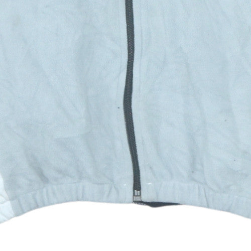 CHAPAK Men's Grey XL Lightweight Fleece Windbreaker Jacket