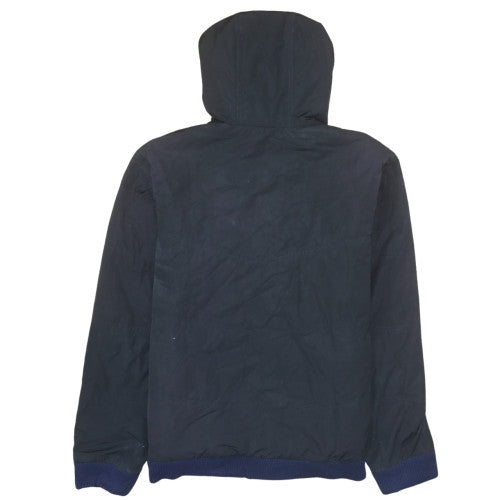 Quiksilver Men's Black Hooded Bomber Jacket Size S