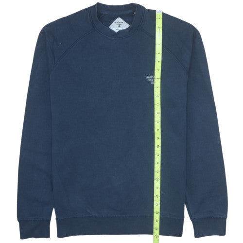 Barbour Beacon Men's Blue Cotton Crew Neck Sweatshirt M