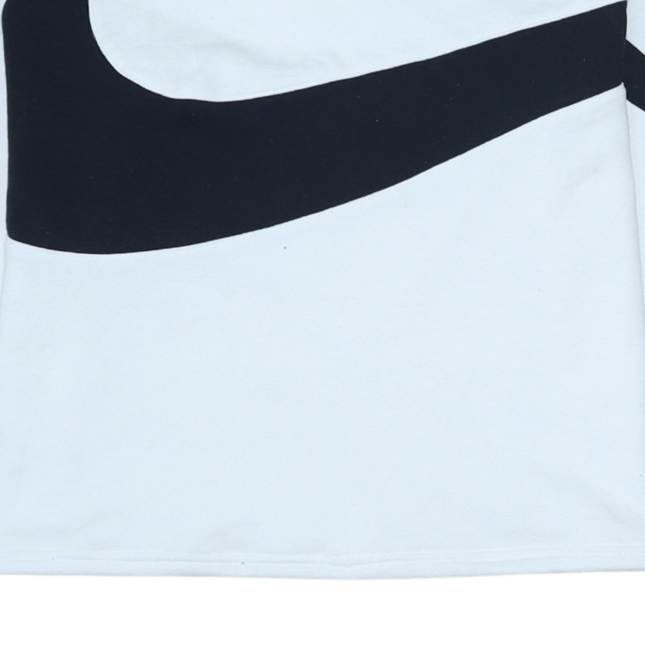 Nike Women's White Black Crew Neck Pullover Sweatshirt M