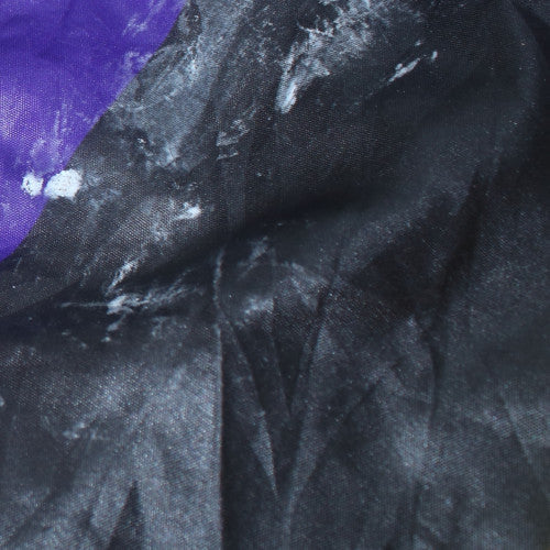 Decathlon Women’s Black & Purple 90s Track Jacket Size M Polyester