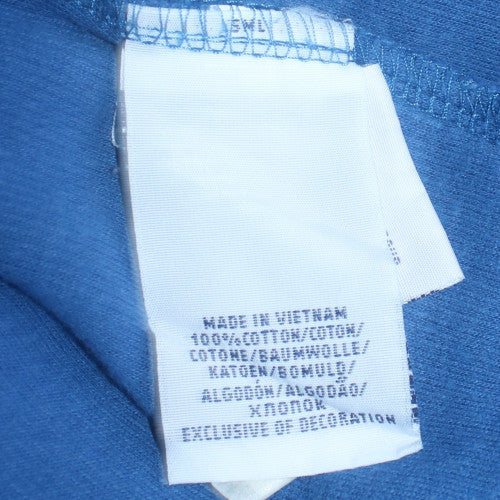 Polo Ralph Lauren Men's Blue Cotton 1/2 Zip Jumper Size S