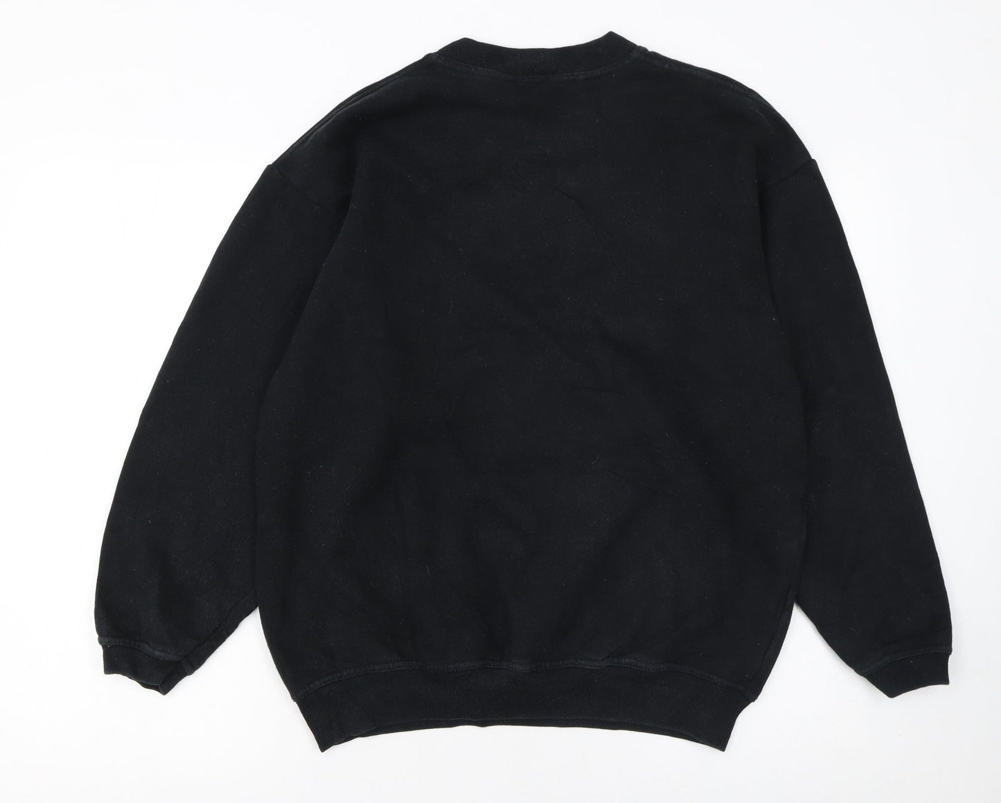 JT's Classic Women's Black Owl Print Pullover Sweatshirt M