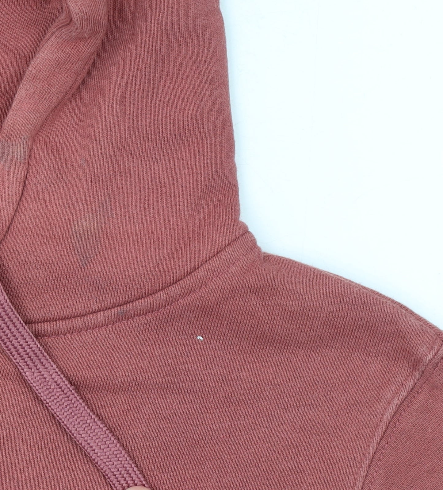 The North Face Womens Pink Pullover Hoodie Small Cotton Blend Casual
