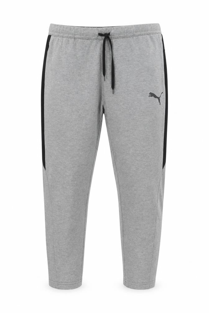 Puma Men's Grey Jogger Trousers L Regular Fit Pants