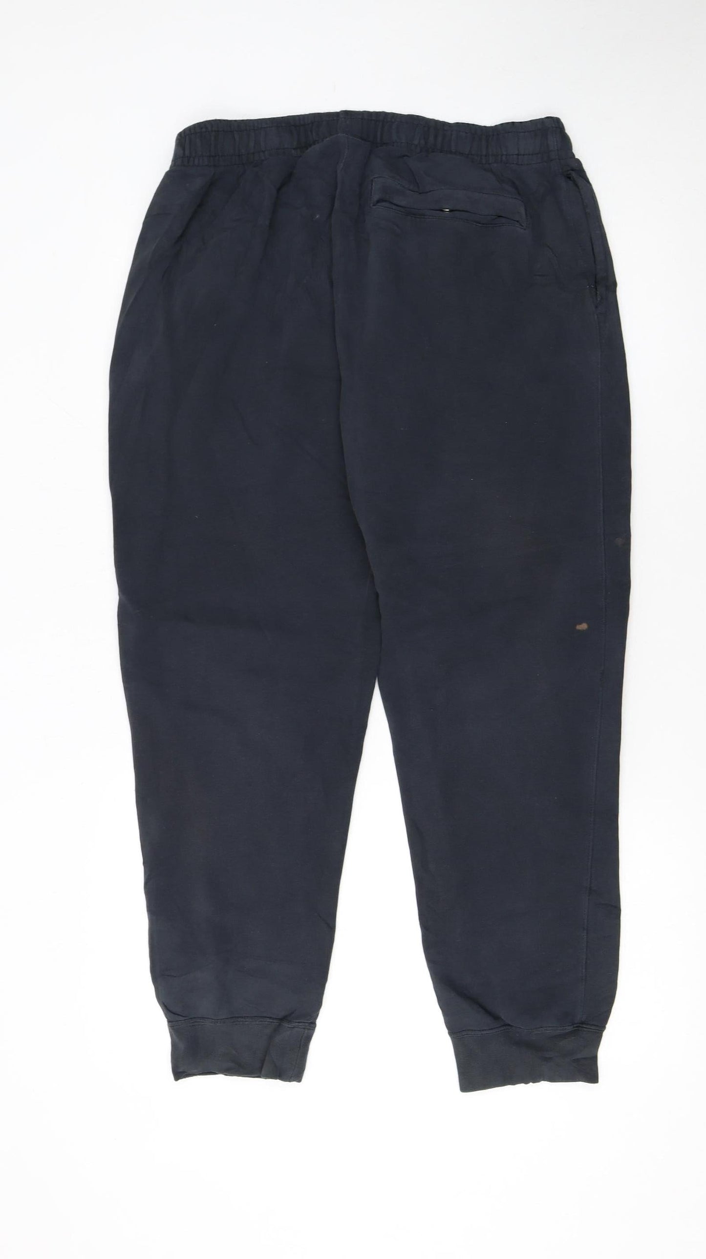Nike Men's Black L Sweatpants Jogger Trousers Cotton Blend