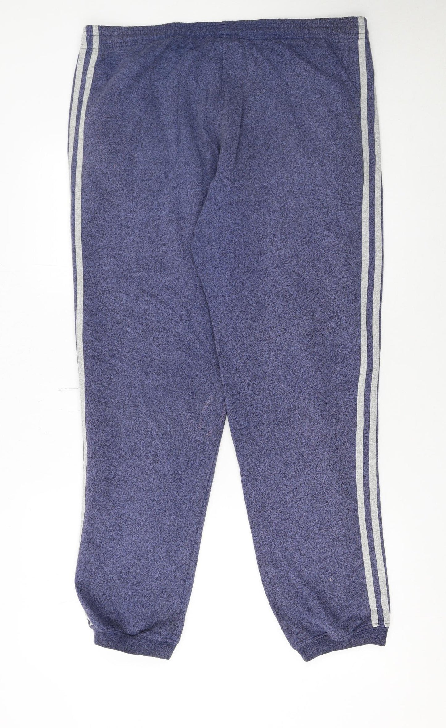 Adidas Men's Blue Jogger Sweatpants S Regular Fit Casual Tapered