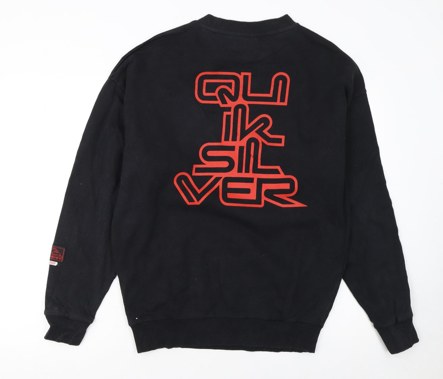 Quiksilver x Stranger Things Black Men's XS Graphic Sweatshirt