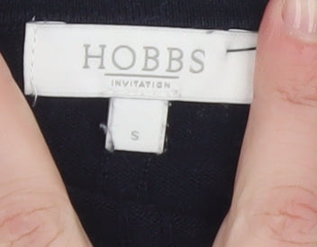 Hobbs Women’s Black S Cardigan Lightweight Knit Long Sleeve
